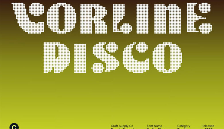 Vorline Disco Font