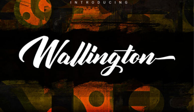 Wallington Brush Font