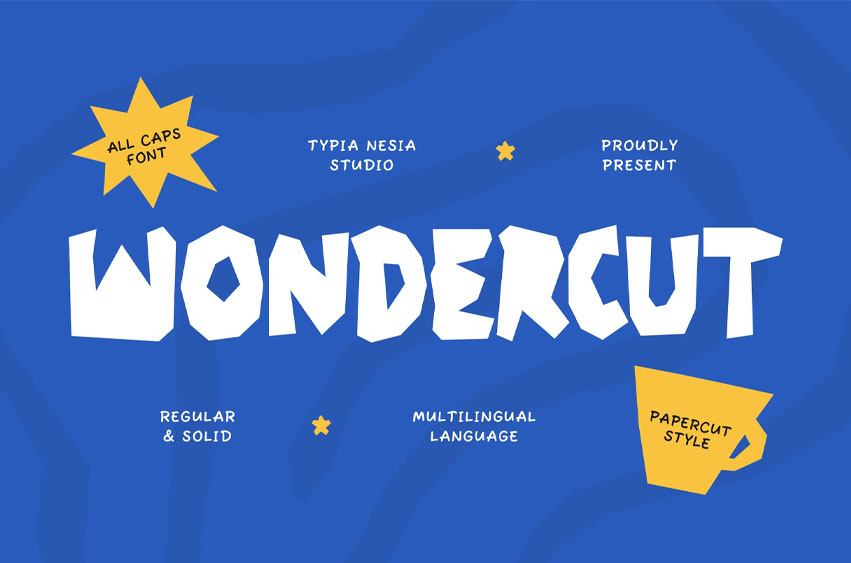 Wondercut Font
