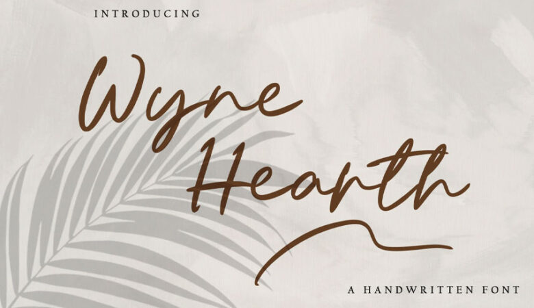 Wyne Hearth Font