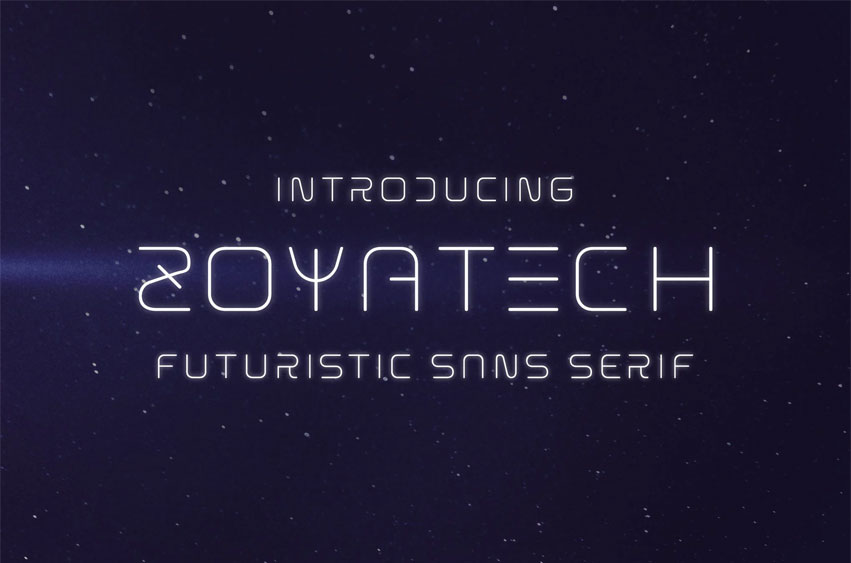 Zoyatech Font