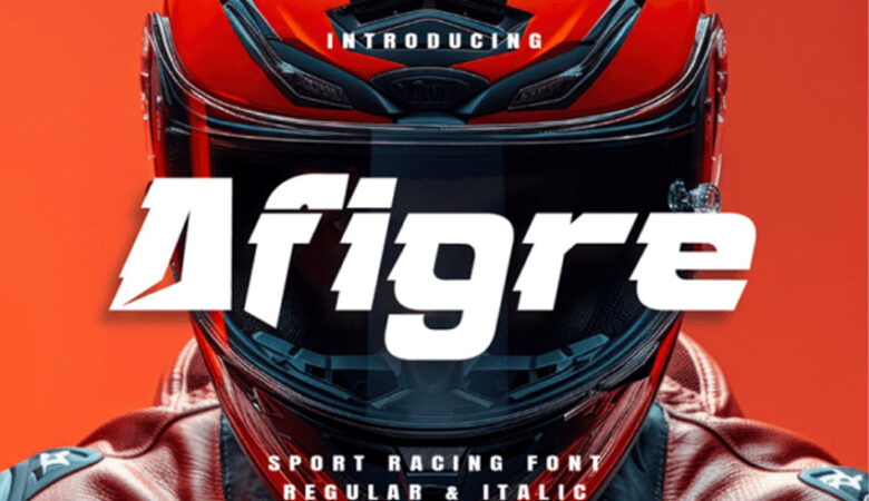 Afigre Racing Font