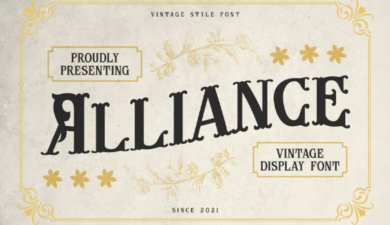 Alliance Font