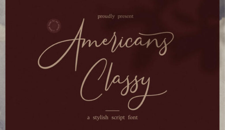 Americans Classy Font