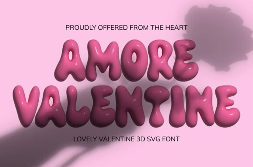 Amore Valentine Font