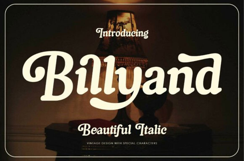 Billyand Font