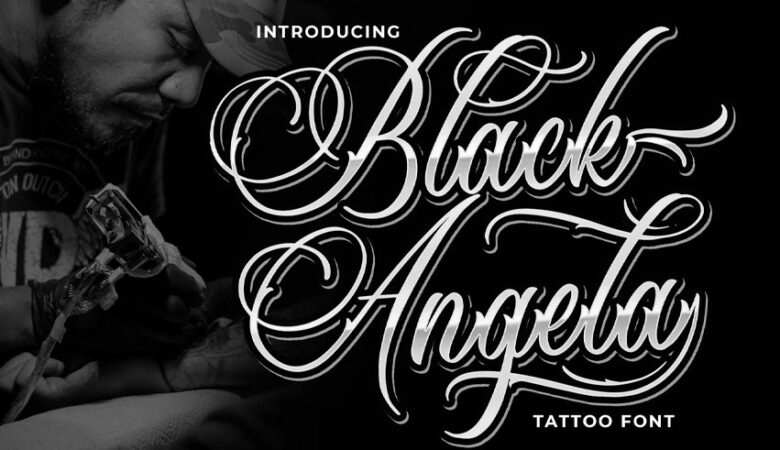 Black Angela Font