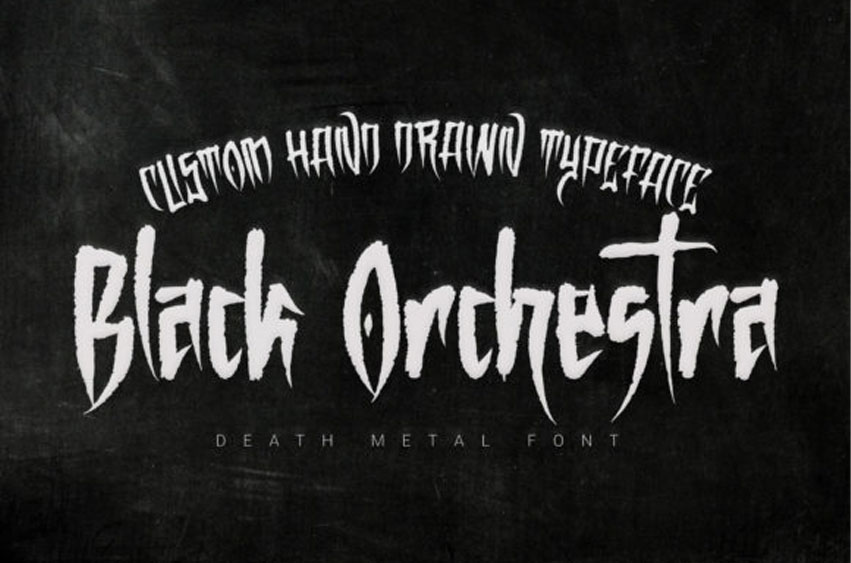 Black Orchestra Font