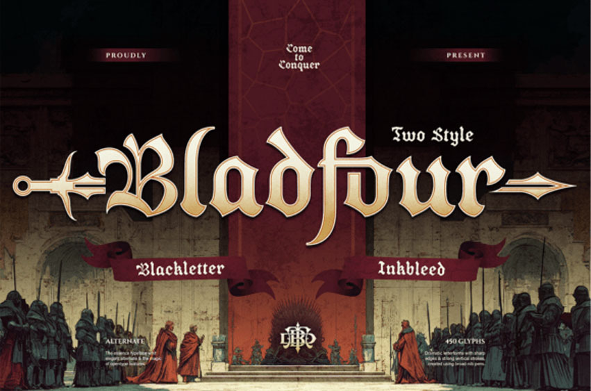 Bladfour Font