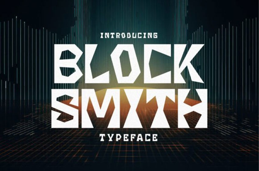 Blocksmith Font