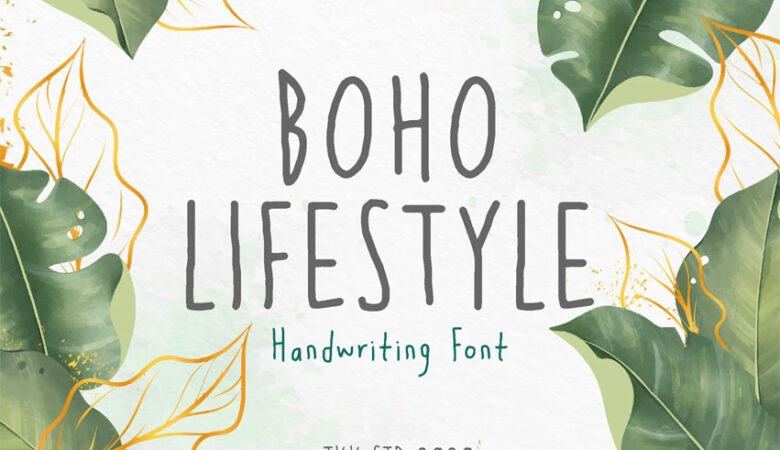 Boho Lifestyle Font