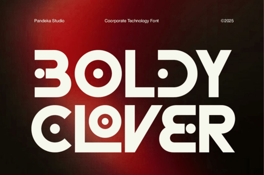 Boldy Clover Font