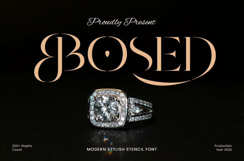 Bosed Font