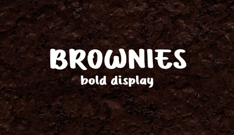 Brownies Font
