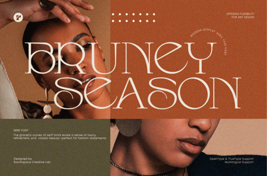 Bruney Season Font