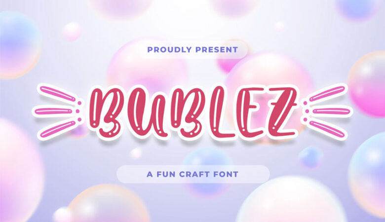 Bubblez Font