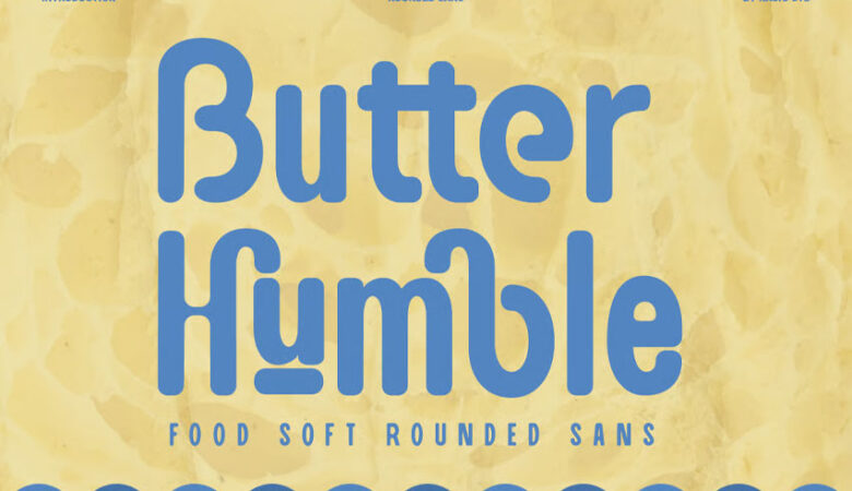 Butter Humble Font