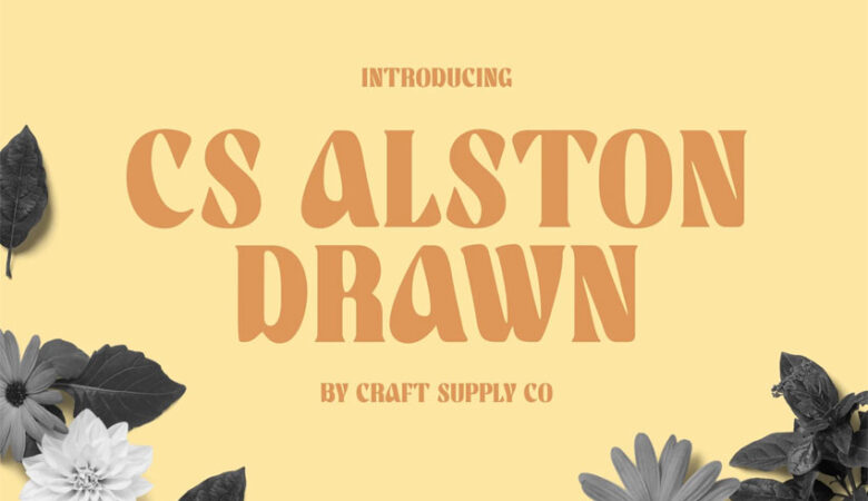 CS Alston Drawn Font