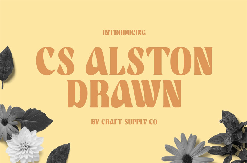 CS Alston Drawn Font