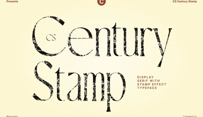 CS Century Stamp Font