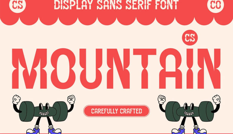 CS Mountain Font