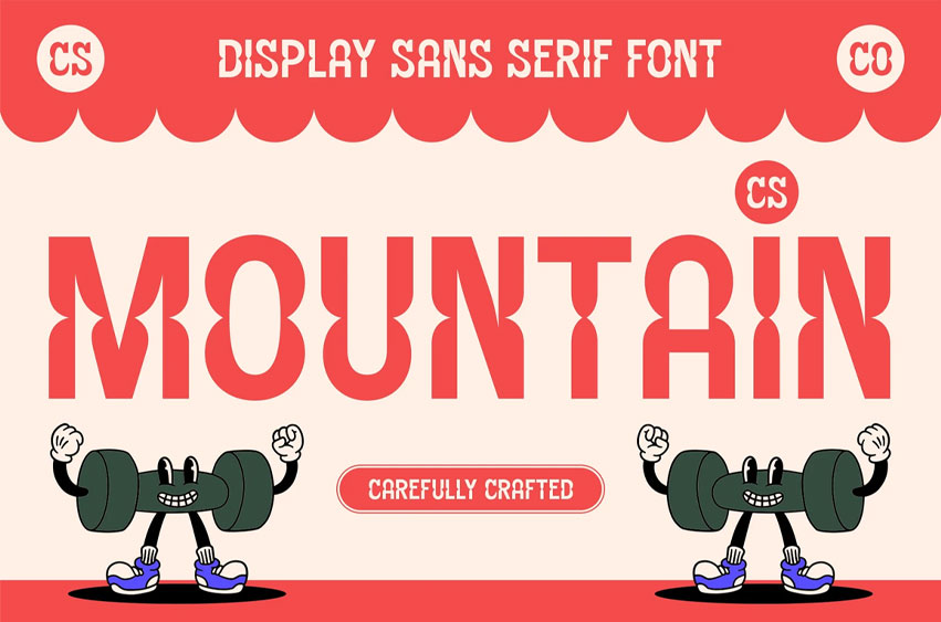 CS Mountain Font