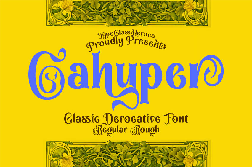 Cahyper Font
