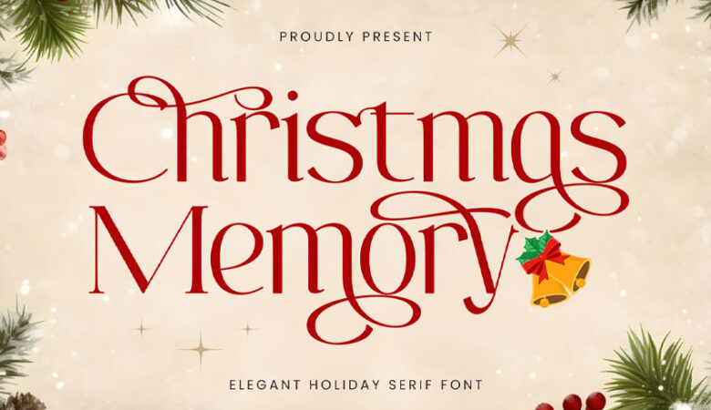 Christmas Memory Font