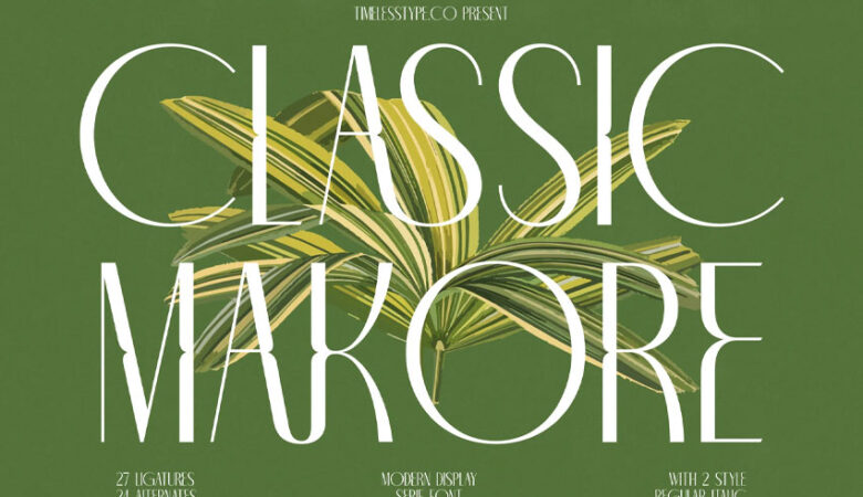 Classic Makore Font