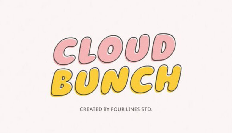 Cloud Bunch Font