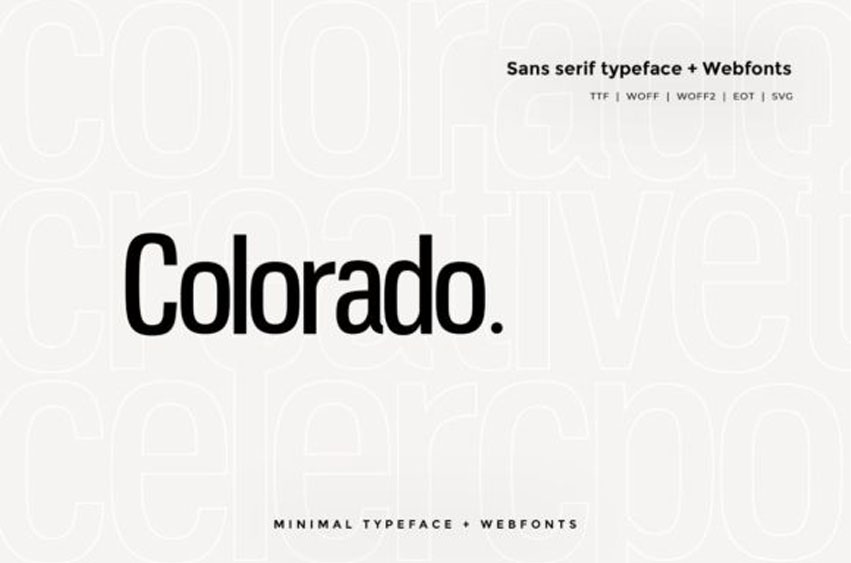Colorado Font
