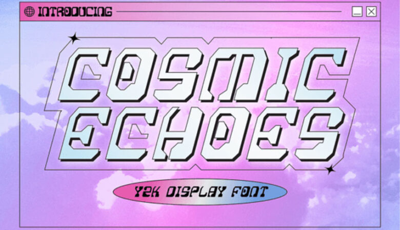 Cosmic Echoes Font