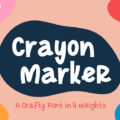Crayon Marker Font
