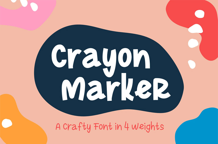 Crayon Marker Font