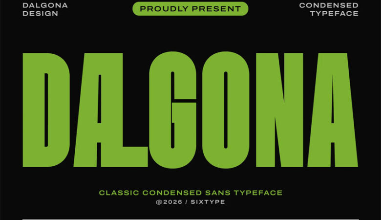 Dalgona Font