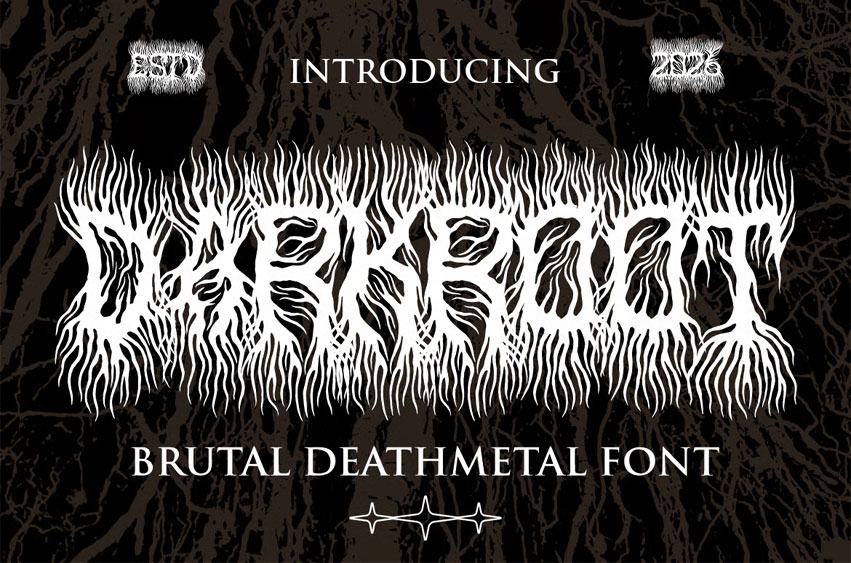 Dark Root Font
