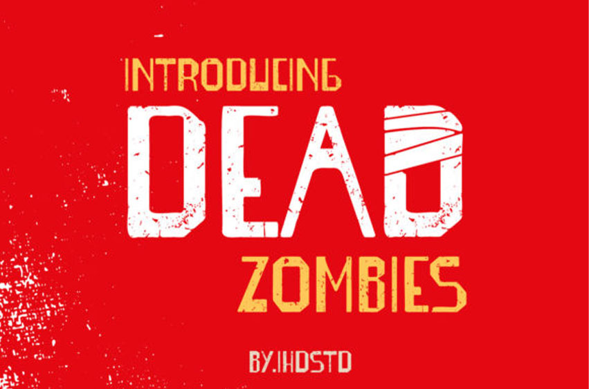 Dead Zombies Font