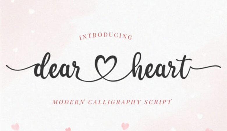 Dear Heart Font