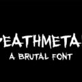 Deathmetal Brutal Font