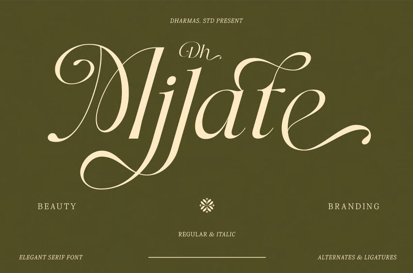 Dh Milate Font