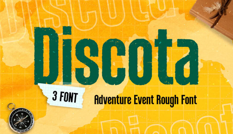 Discota Rough Font