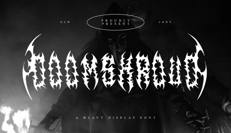 Doomshroud Deathmetal Font