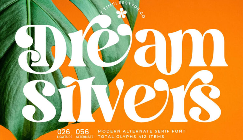 Dream Silvers Font
