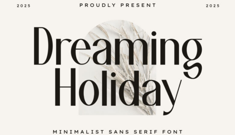 Dreaming Holiday Font