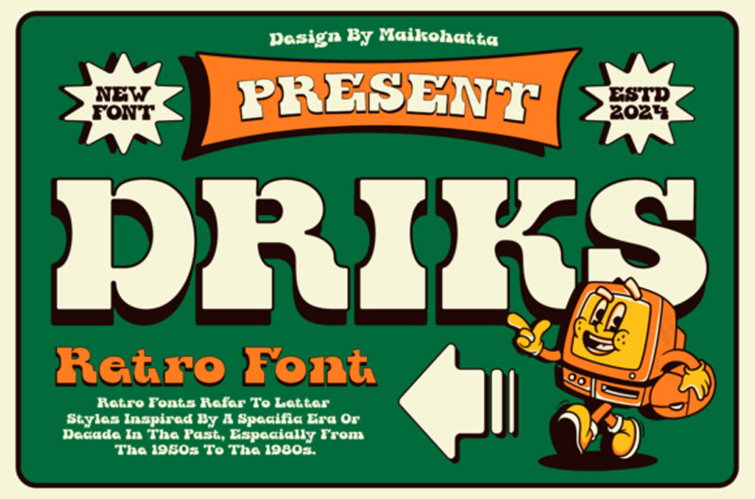 Driks Font