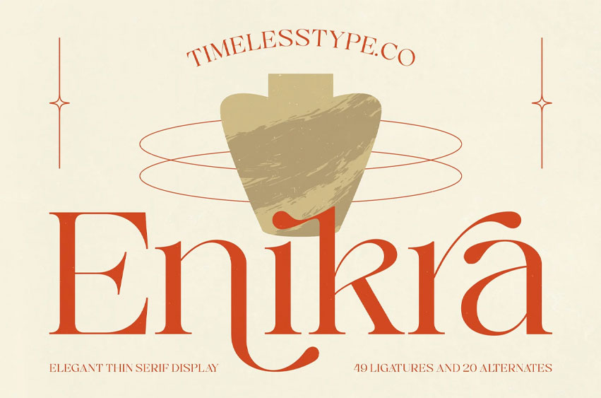 Enikra Font