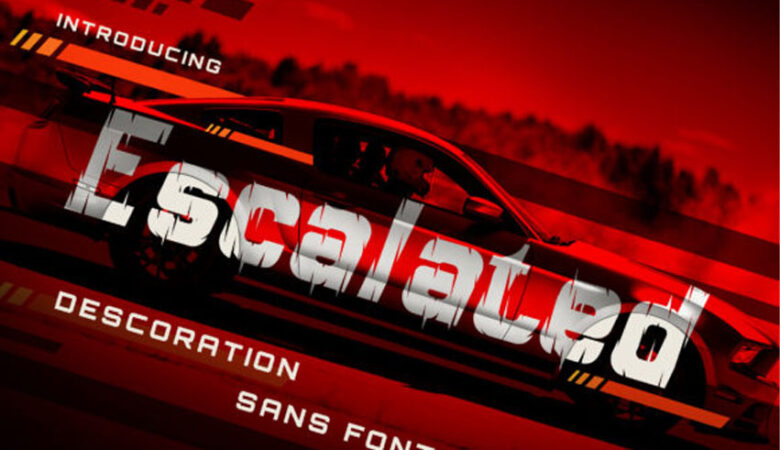 Escalated Font