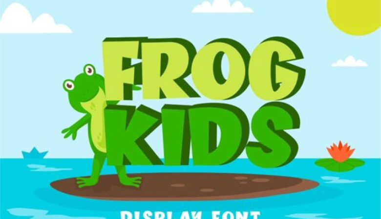 Frog Kids Font
