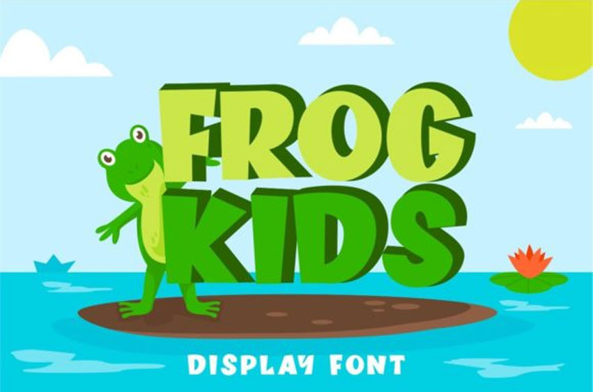Frog Kids Font