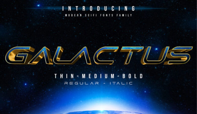 Galactus Font